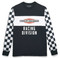Harley-Davidson® Men's Racing Checkerboard Long Sleeve Jersey Tee